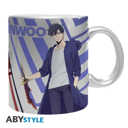 Abystyle Taza solo leveling jinwoo e igris 320 ml