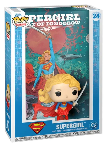 Funko pop comic cover dc supergirl