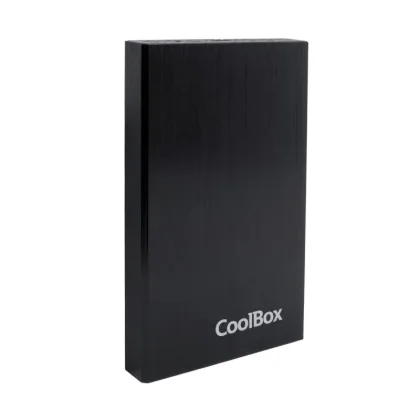 CoolBox Caja HDD 3.5" SCA-3533 USB3.0 Negra Alum
