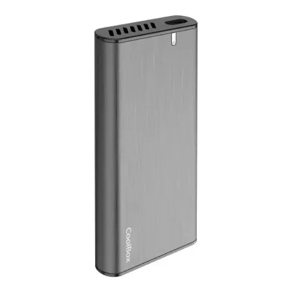 CoolBox Carcasa M.2 NVME/SATA Mini NS31 Alum