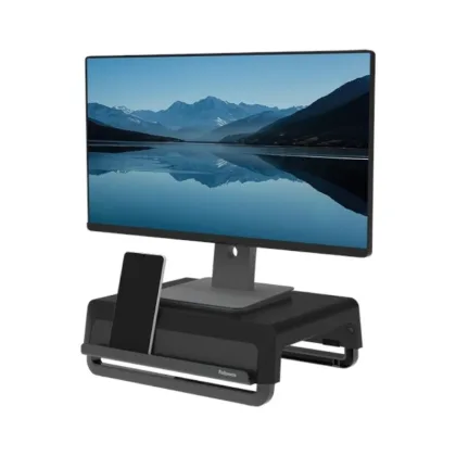 Fellowes Soporte elevador BreytaT Negro