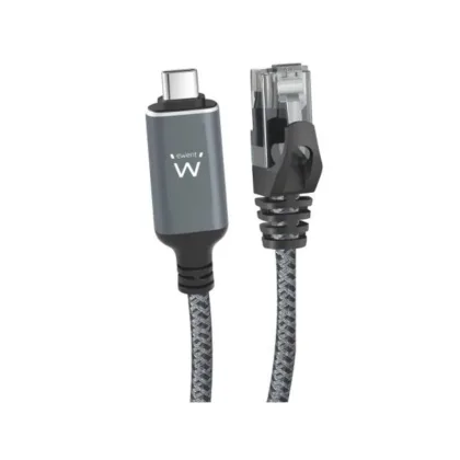 Ewent 3.1 A CAT6 Ftp, 1Gbps, 5m – USB-C / RJ45