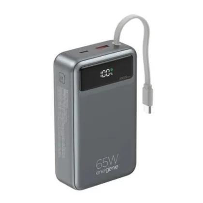 Gembird Powerbank 65 W c/ 20000 mAh