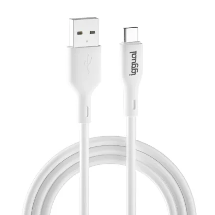 iggual USB-A blanco – USB-C