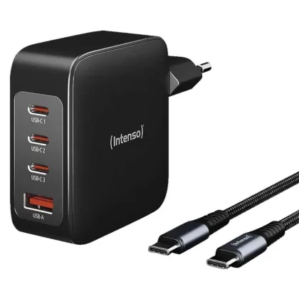 Intenso Kit GaN W140A3C + Cable – USB-C