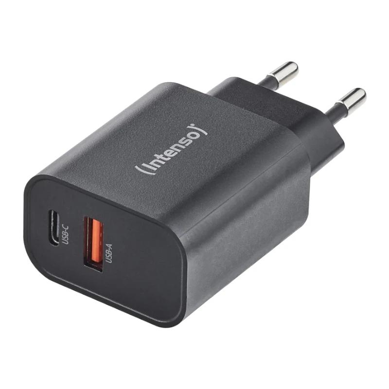 Intenso pared GaN W30C² Negro – USB-C