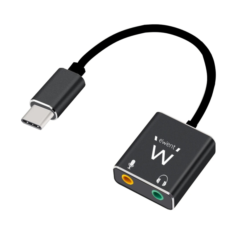 Ewent Cable de audio USB tipo C/ Jack