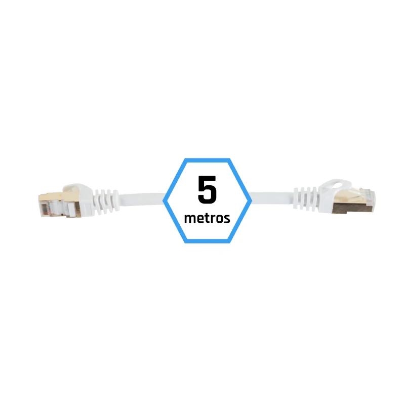 iggual Latiguillo CAT7 Sftp Lszh 5 metros blanco