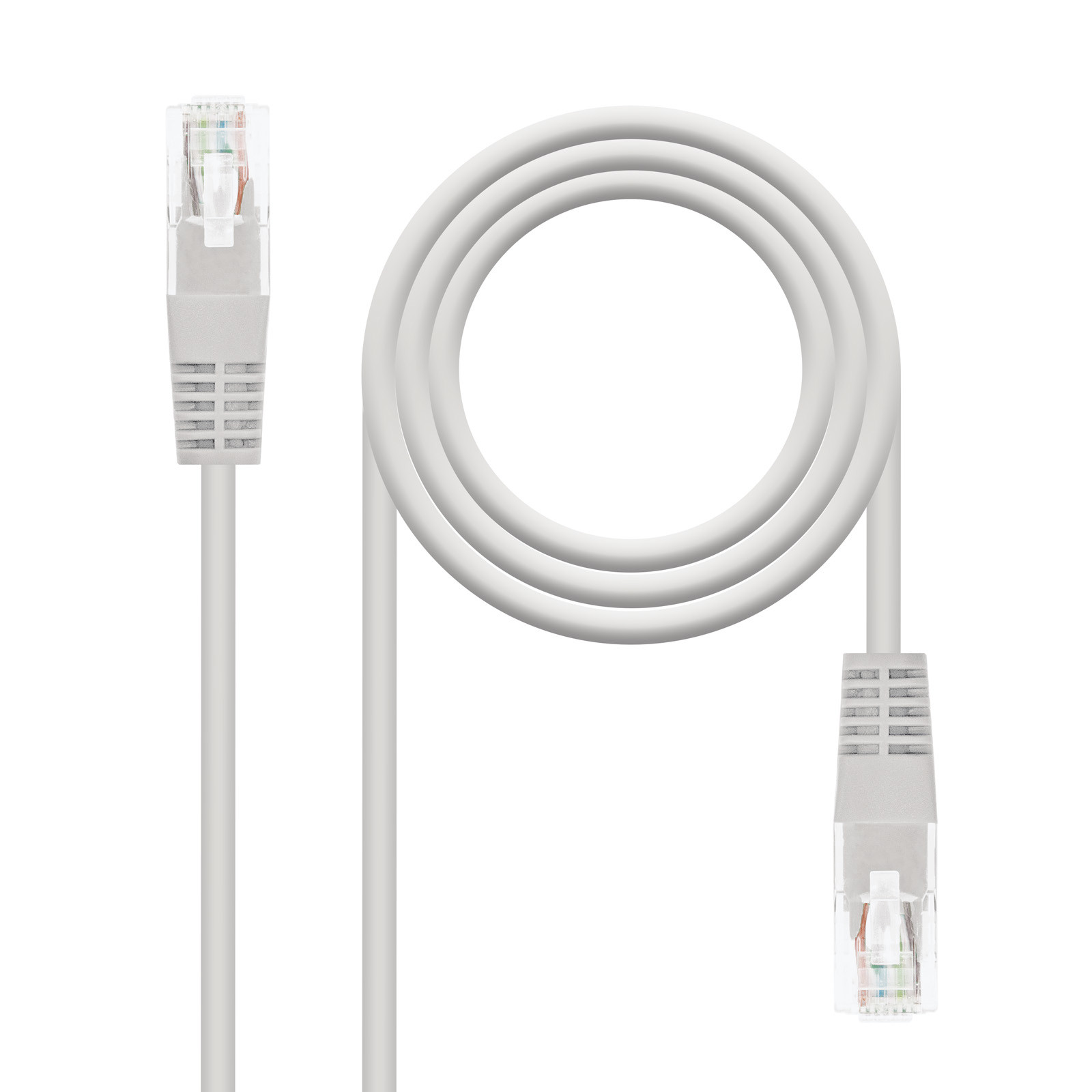 Nanocable Latiguillo CAT.6 Utp AWG24, 30 M Red