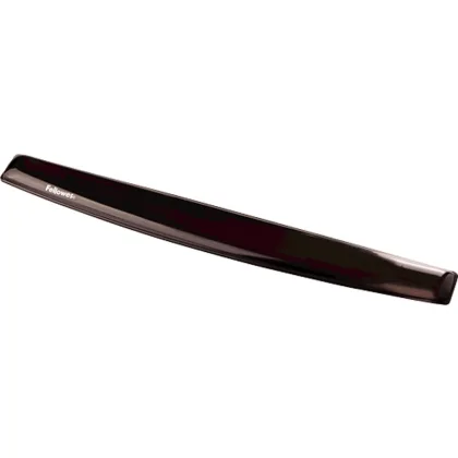 Fellowes Reposamuñecas gel Crystal Negro