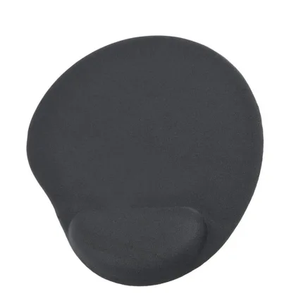 Gembird Alfombrilla de gel con reposamuñecas Negra