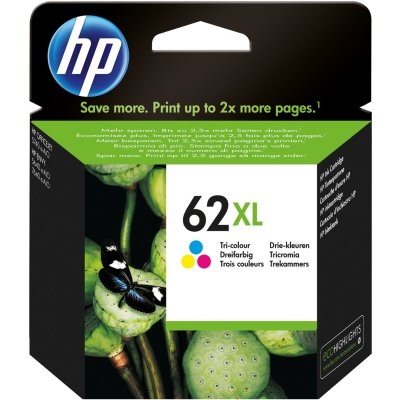 Cartuchos tinta original HP Cartucho 62XL Tricolor