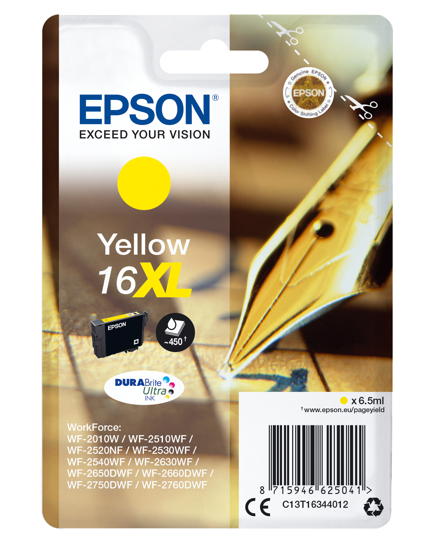 Epson DURABrite Ultra Ink Cartucho Amarillo