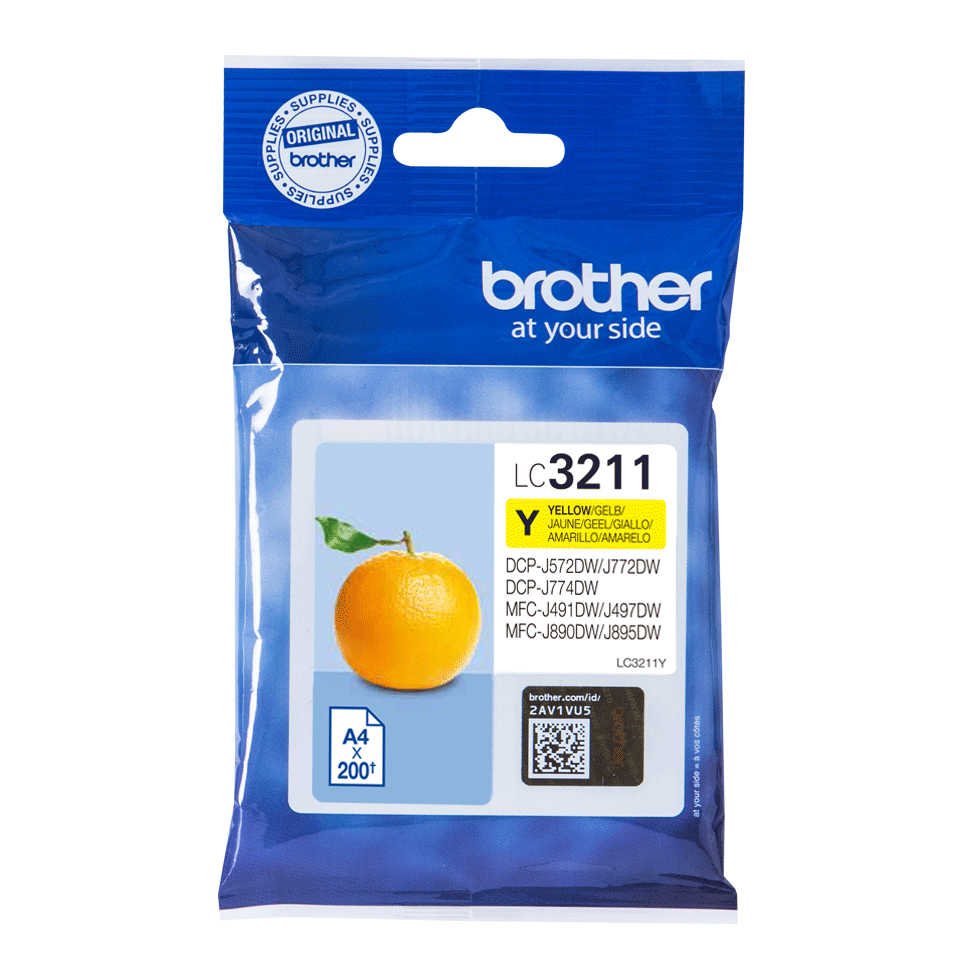 Brother Cartucho tinta Amarillo
