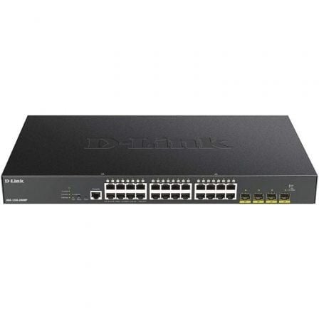 Switch Gestionable D-Link Smart DGS-1250-28XMP 28 Puertos/ RJ-45 10/100/1000 PoE/ SFP