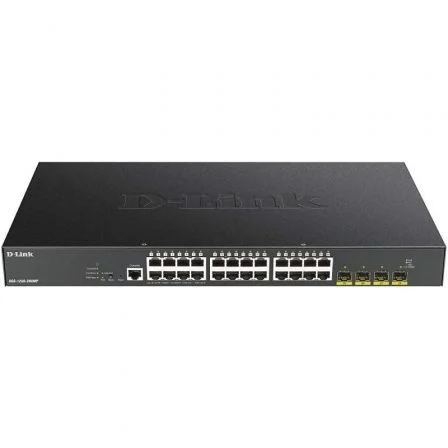 D-LINK Gestionable Smart DGS-1250-28XMP 28 Puertos/ RJ-45 10/100/1000 POE/ SFP