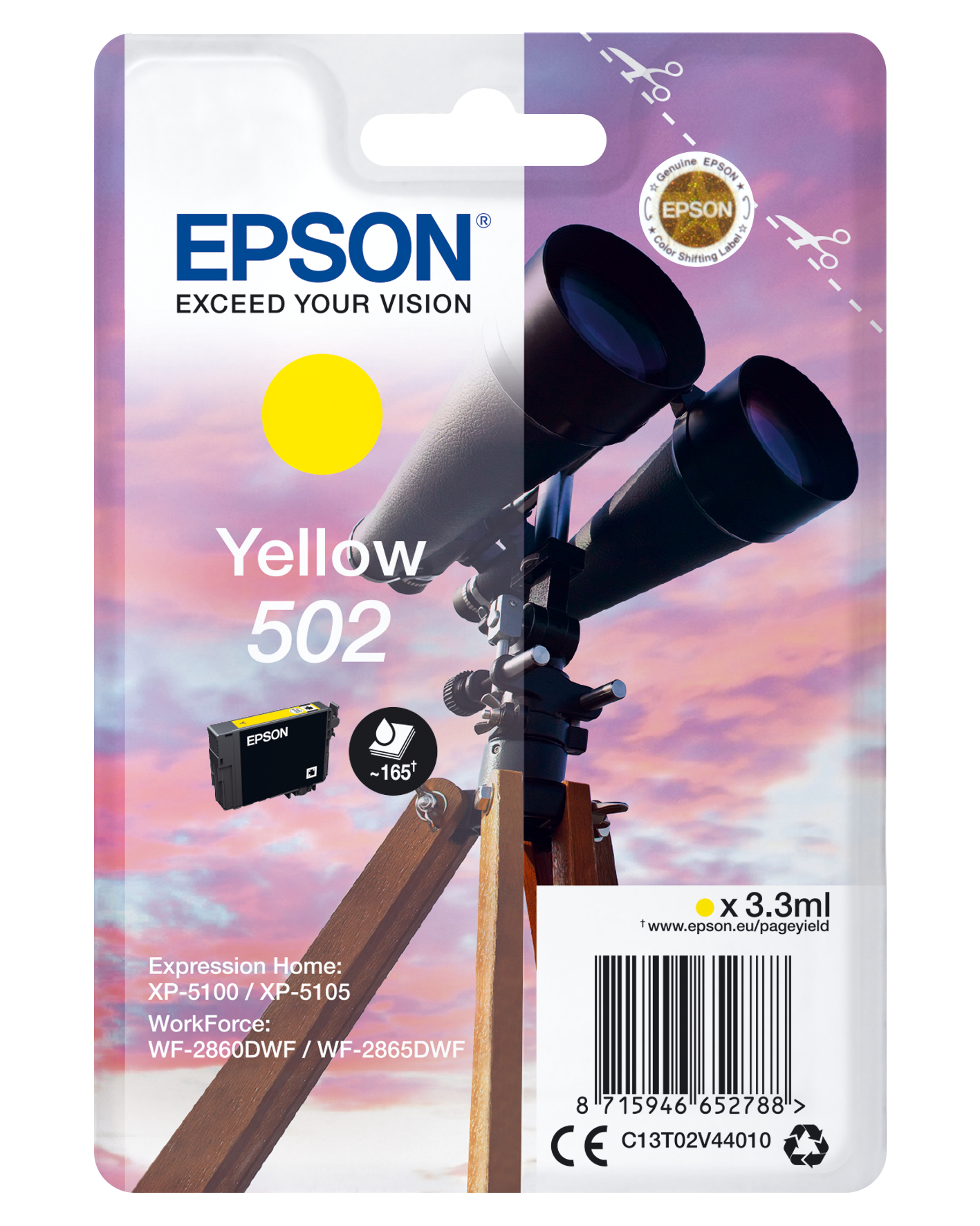 Epson Singlepack Yellow