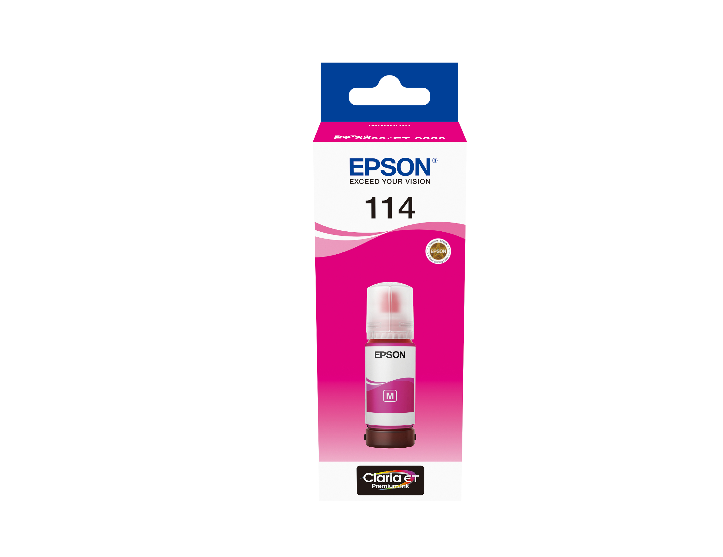 Epson Botella Magenta 70 ml Ecotank ET-8500 / ET-8550 - 114