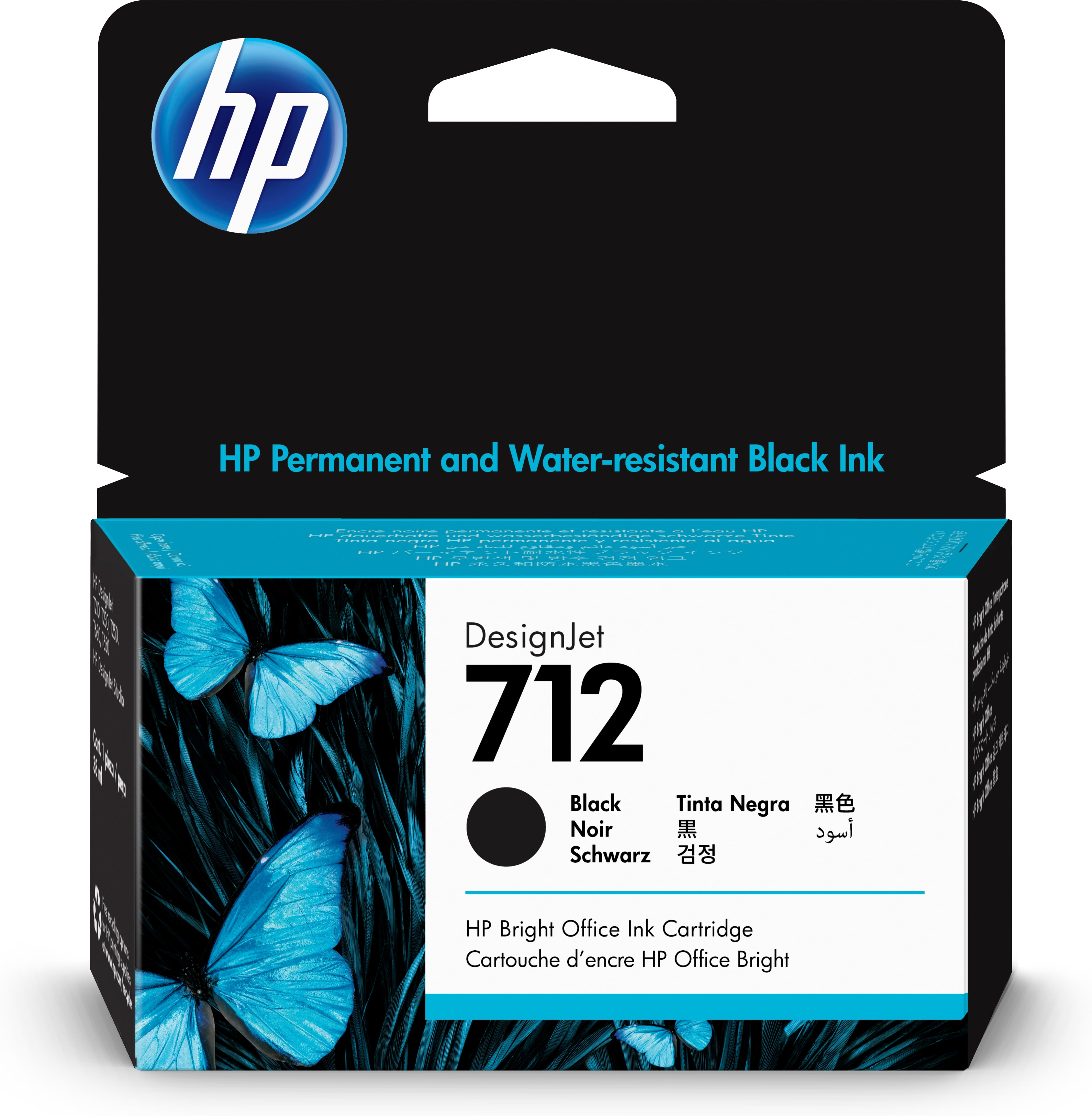 HP DesignJet T200/T600, Cartucho Negro