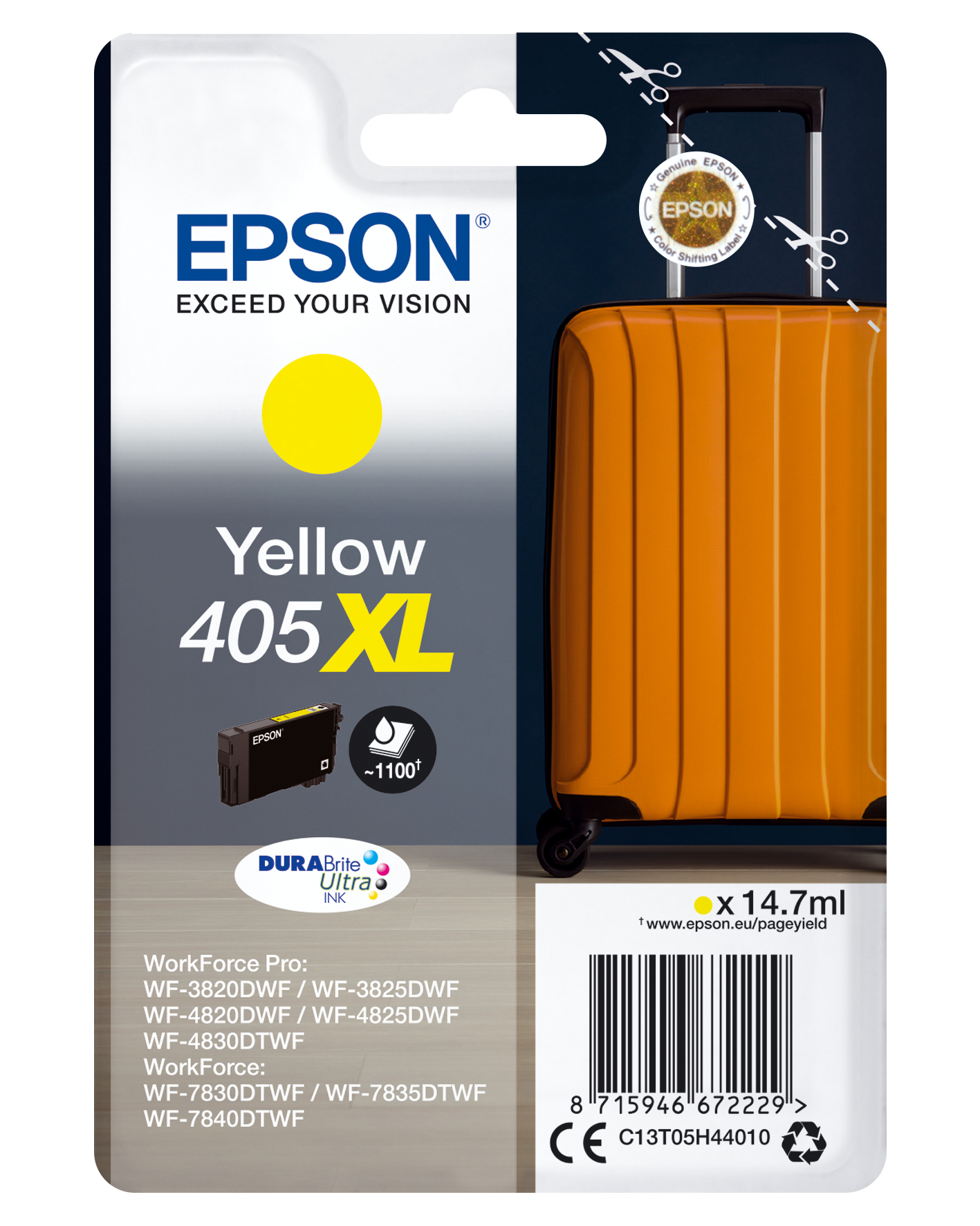 Epson Singlepack Yellow