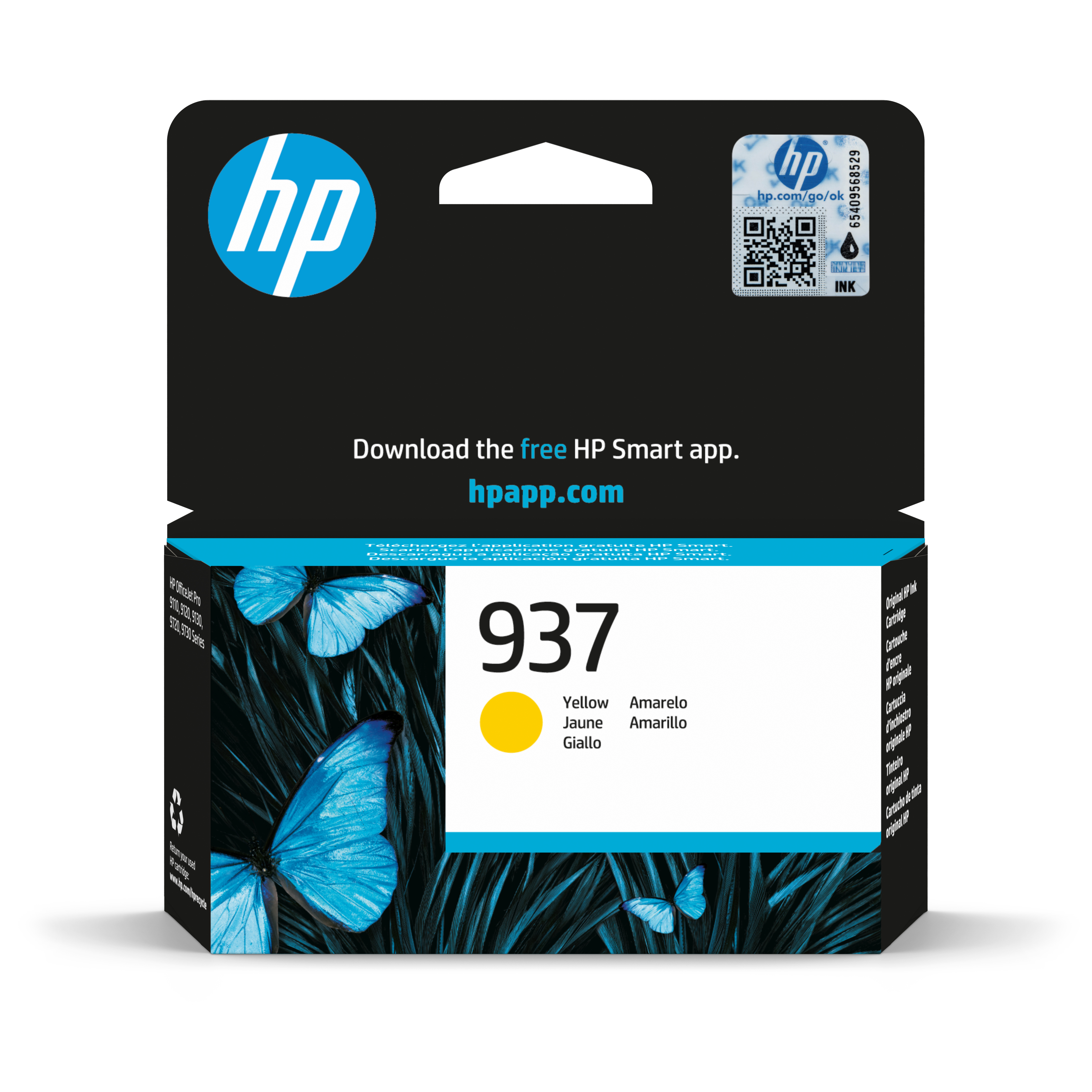HP 937 Cartucho Amarillo