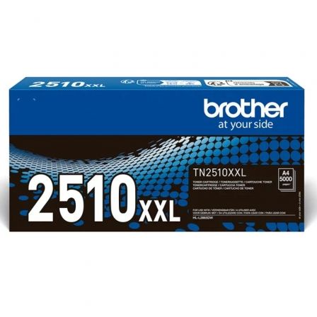 Brother Tóner Original TN2510XXL Alta Capacidad Negro