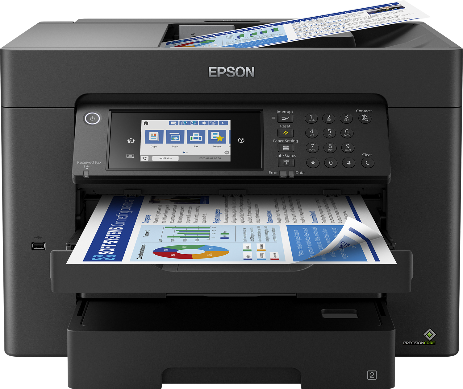 Epson Multifunción A3+ WorkForce WF-7840DTWF (4 en 1)