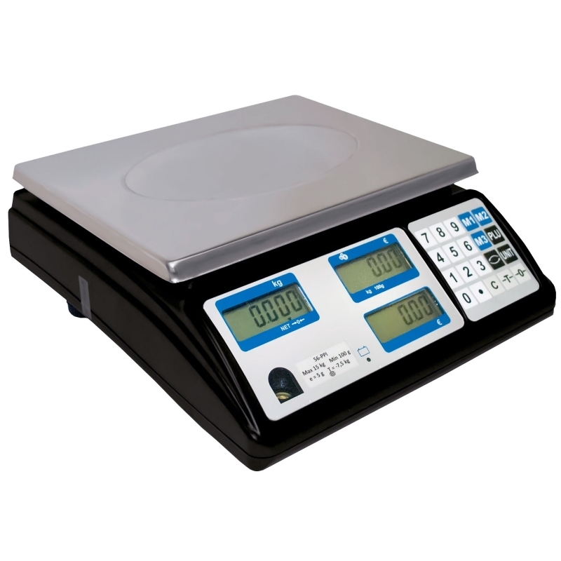 Mustek Balanza Minerva 56PPI - 15 Kg - Peso