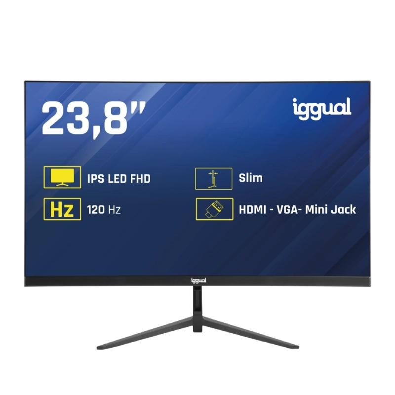 iggual 24" 1ms FHD 120Hz – IPS / FHD / HDMI / VGA