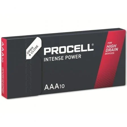 Pack de 10 Pilas Aaa L03 Duracell Procell DURINTLR3C10/ 1.5V/ Alcalinas