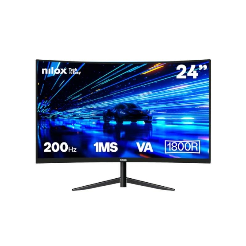 Nilox NXM24CRV2001 24" – HDMI / DisplayPort