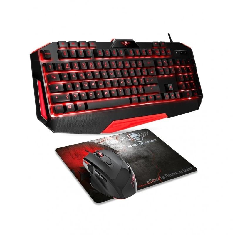 Spirit Of Gamer Pack + Rato+ Alfombrilla