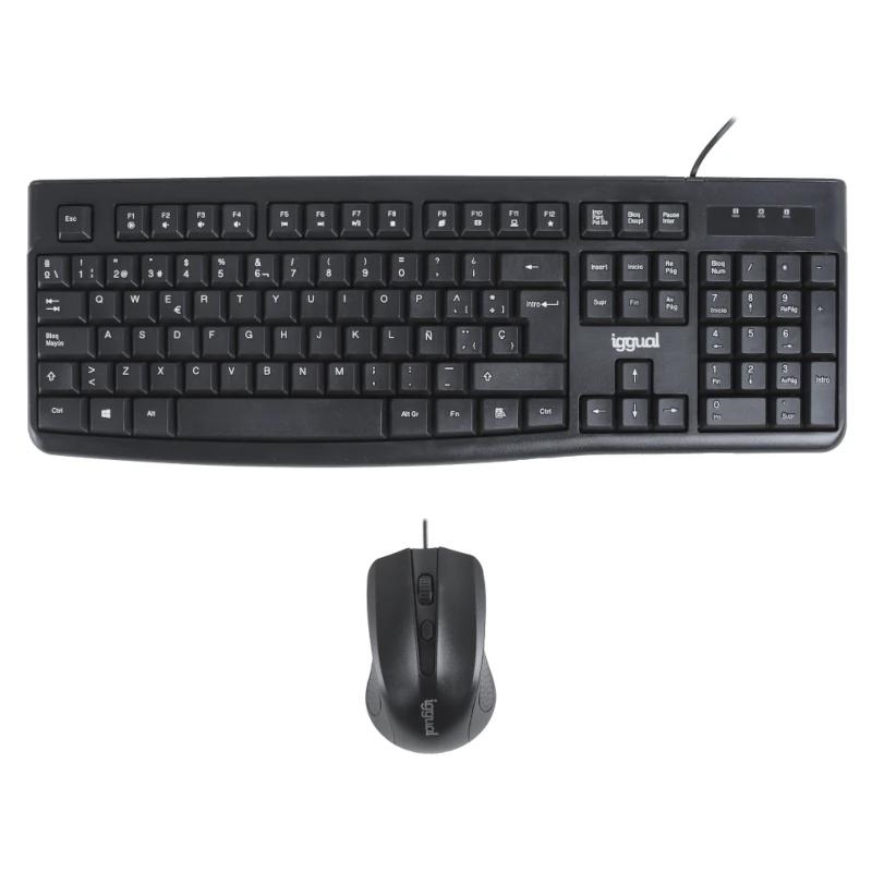 iggual Kit y ratón CMK-BUSINESS2 negro