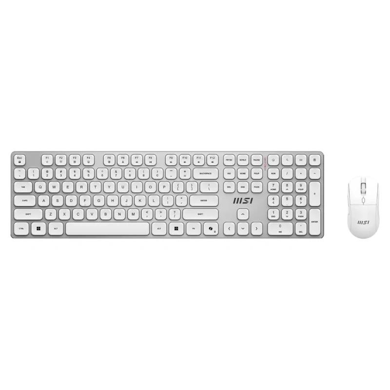 MSI + Ratón Forge K210 W Combo Es White