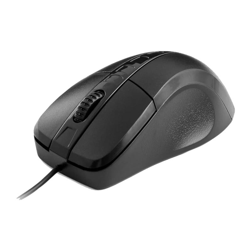 Nilox Óptico MOUSB1001 1000 dpi Negro