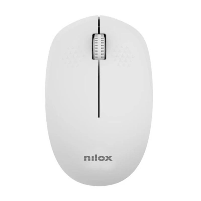 Nilox Wireless, 1000 Dpi, 3 botones Gris