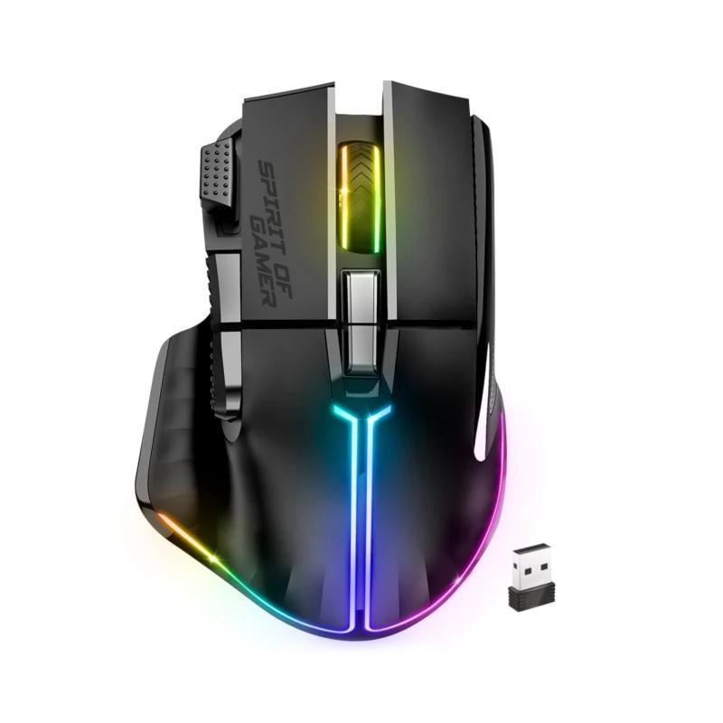 Spirit Of Gamer Inalambrico Pro M5 Black