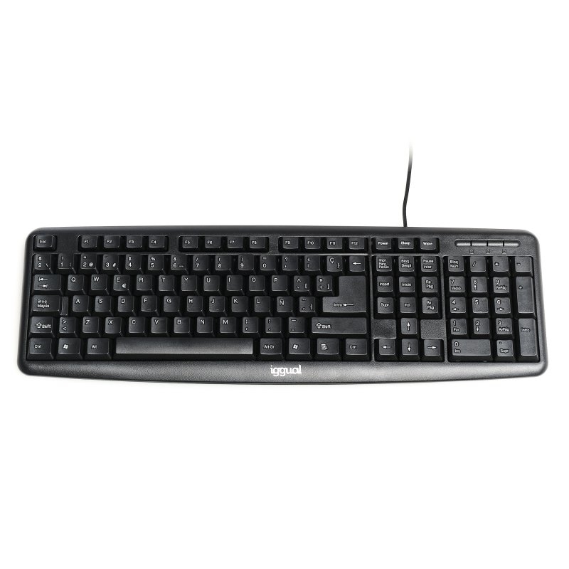 iggual USB estándar CK-BASIC-105T negro