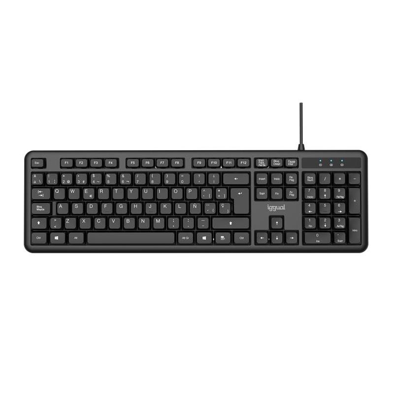iggual USB estándar CK-OFFICE-105T negro
