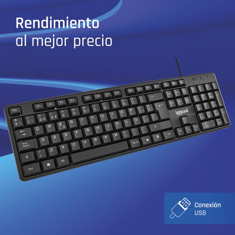 iggual USB estándar CK-STANDARD-105T negro