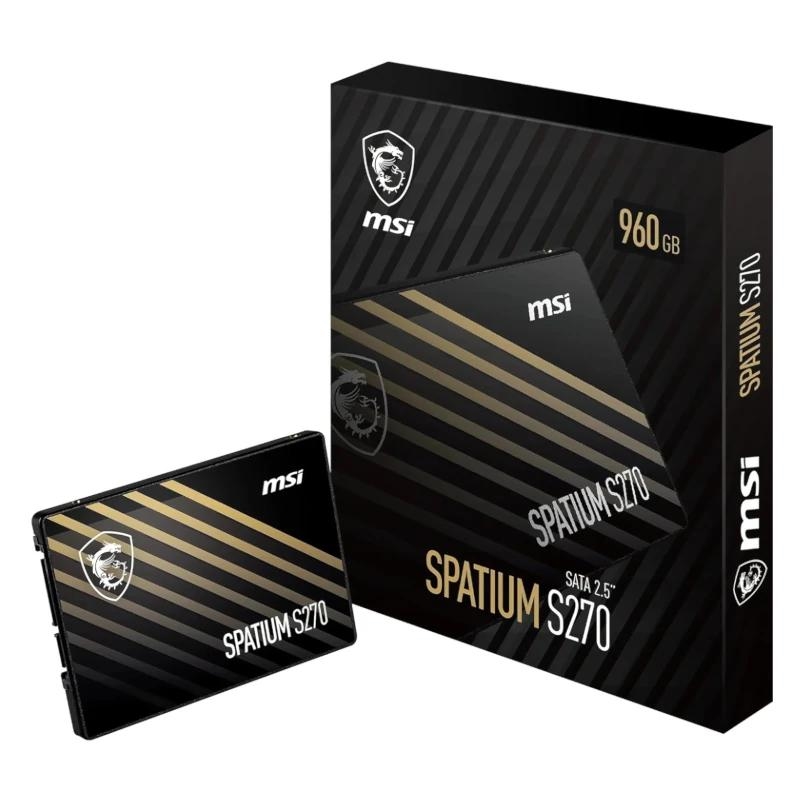 MSI SSD Spatium S270 960Gb 2.5" Sata 3 6Gbps
