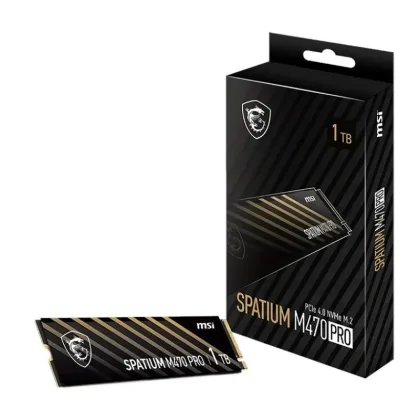 MSI Spatium M470 Pro 1Tb PCIe 4.0 NVME 6000Mbs