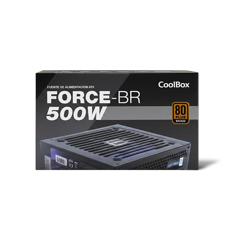 CoolBox Fuente Al. Atx FORCE-BR500 Bronze