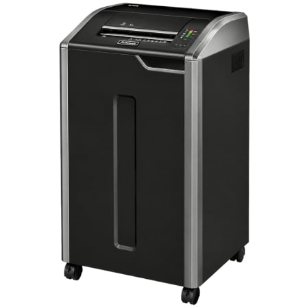 Destructora Fellowes 425HS/ Corte en Partículas de 1 x 5mm/ Negra