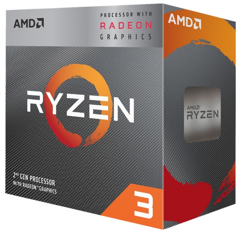 AMD Ryzen 3 3200G 3.6GHz 4M 4CORE AM4 BOX+Disipa – AMD Ryzen 3 3200G 3