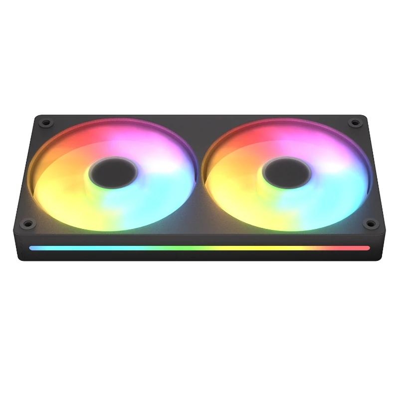 Cougar Ventilador UNITY240-FB ARGB 12cm Black