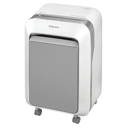 Destructora Fellowes LX211/ Microcorte de 2 x 12mm/ Blanca