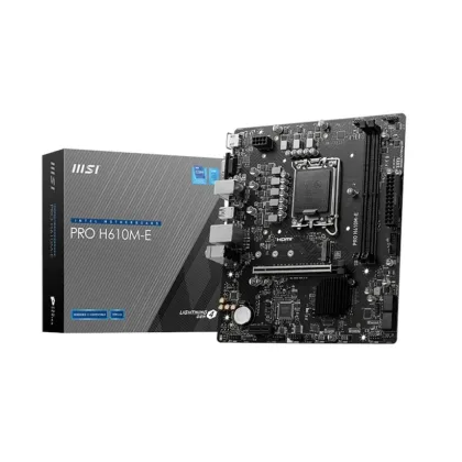 MSI pro h610m - e 1700 DDR5