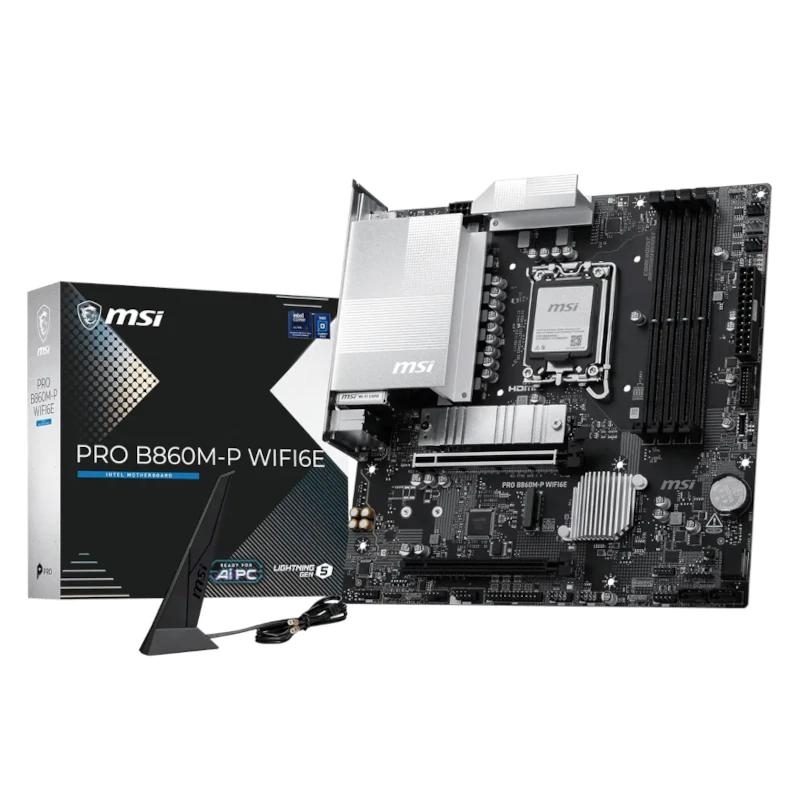 MSI Placa Base PRO B860M-P WIFI6E mATX D5 1851