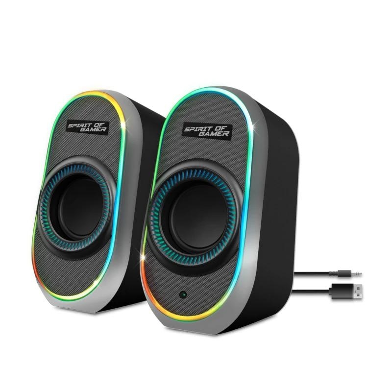 Spirit Of Gamer 2.0 Fanatic 500 RGB Black